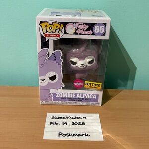 ZOMBIE ALPACA (Hot Topic Exclusive) Tasty Peach Funko Pop #86